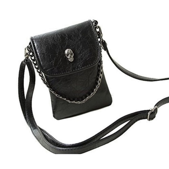 SKULL MESSENGER CROSSBODY BAG - Picture 4 of 6